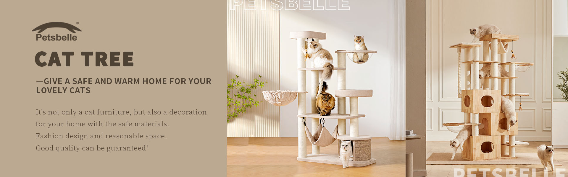 cat tree,cat scratcher,pet product,HANGZHOU PETSBELLE PRODUCT CO., LTD